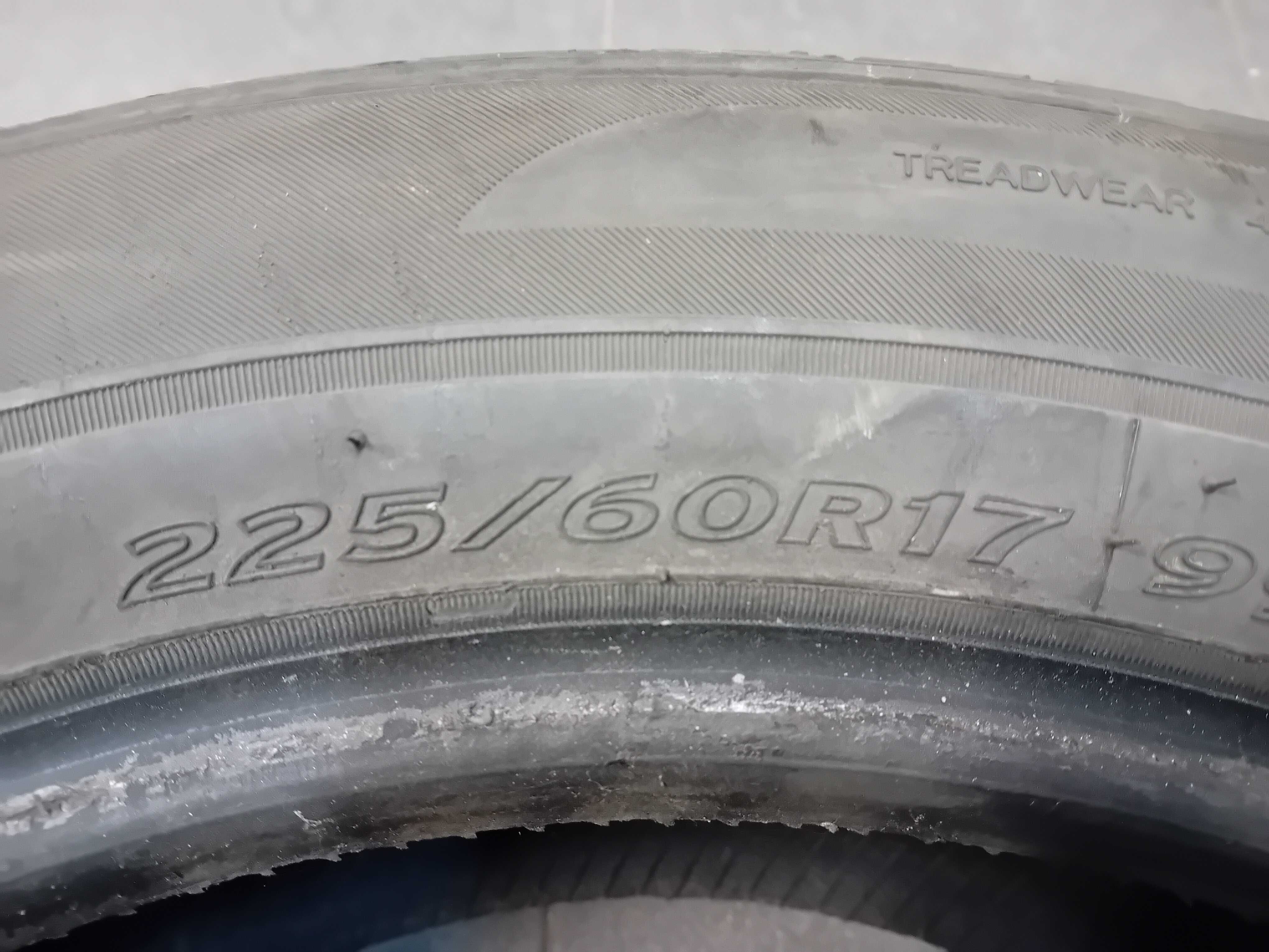 Opony 225/60/17 Hankook bieżnik 4mm F-VAT