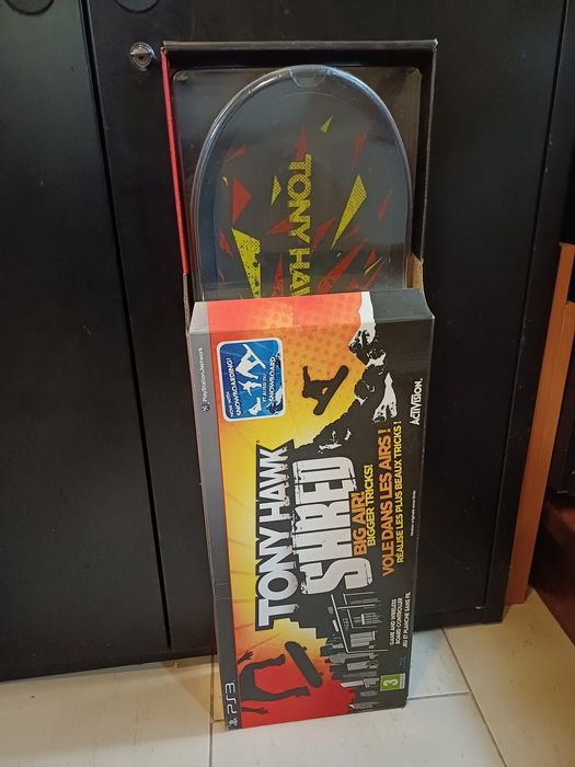 Tont Hawk SHRED prancha + jogo