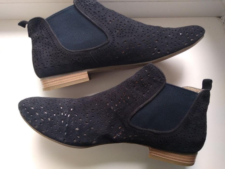 Ботинки "Челси", 38 размер, замша нат.