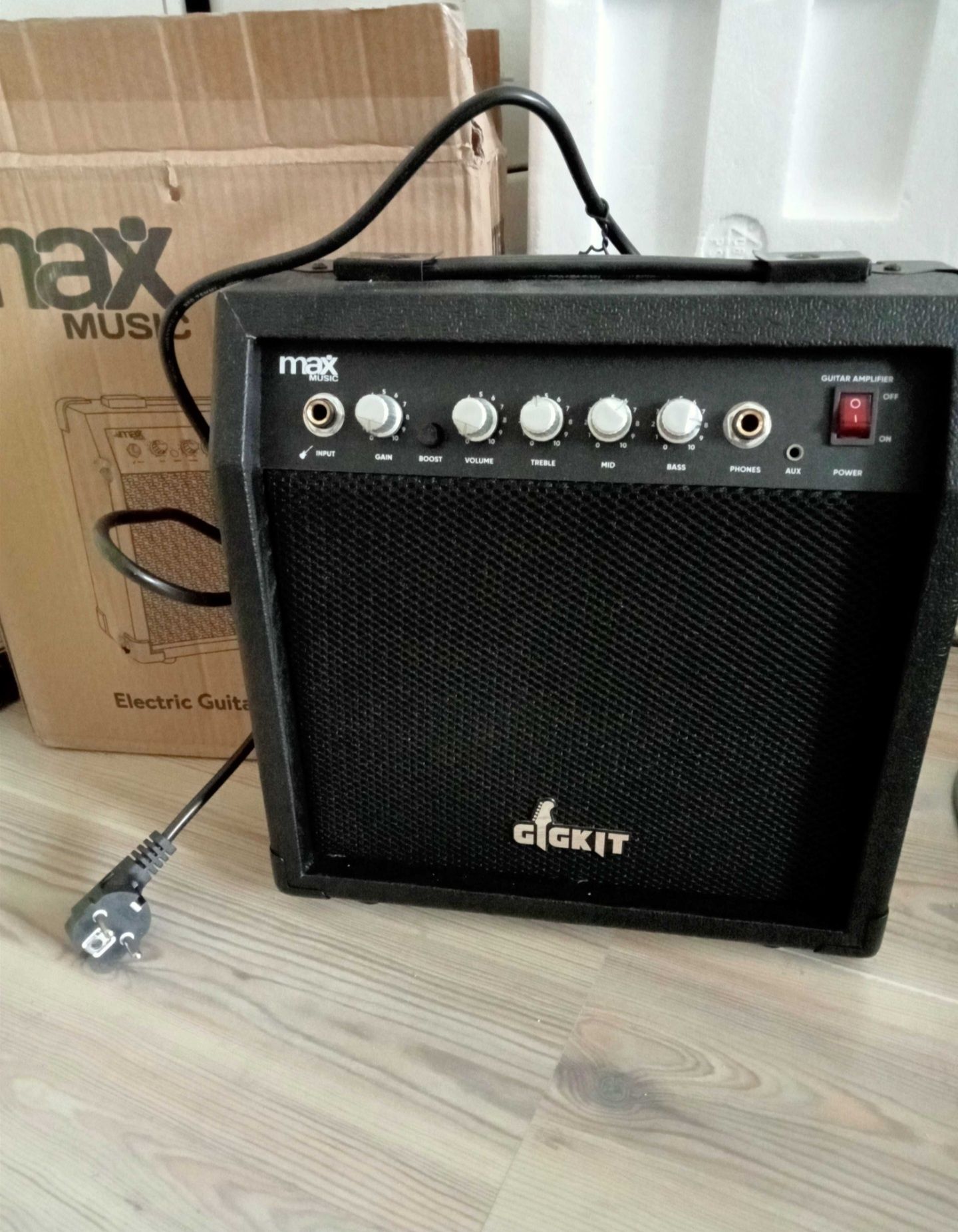 Gitara elektryczna zestaw na prezent