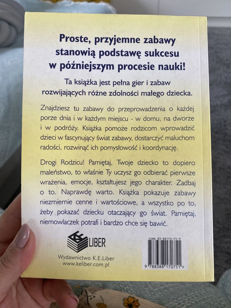 Książka „gry i zabawy dla niemowlaków” Jackie Silberg