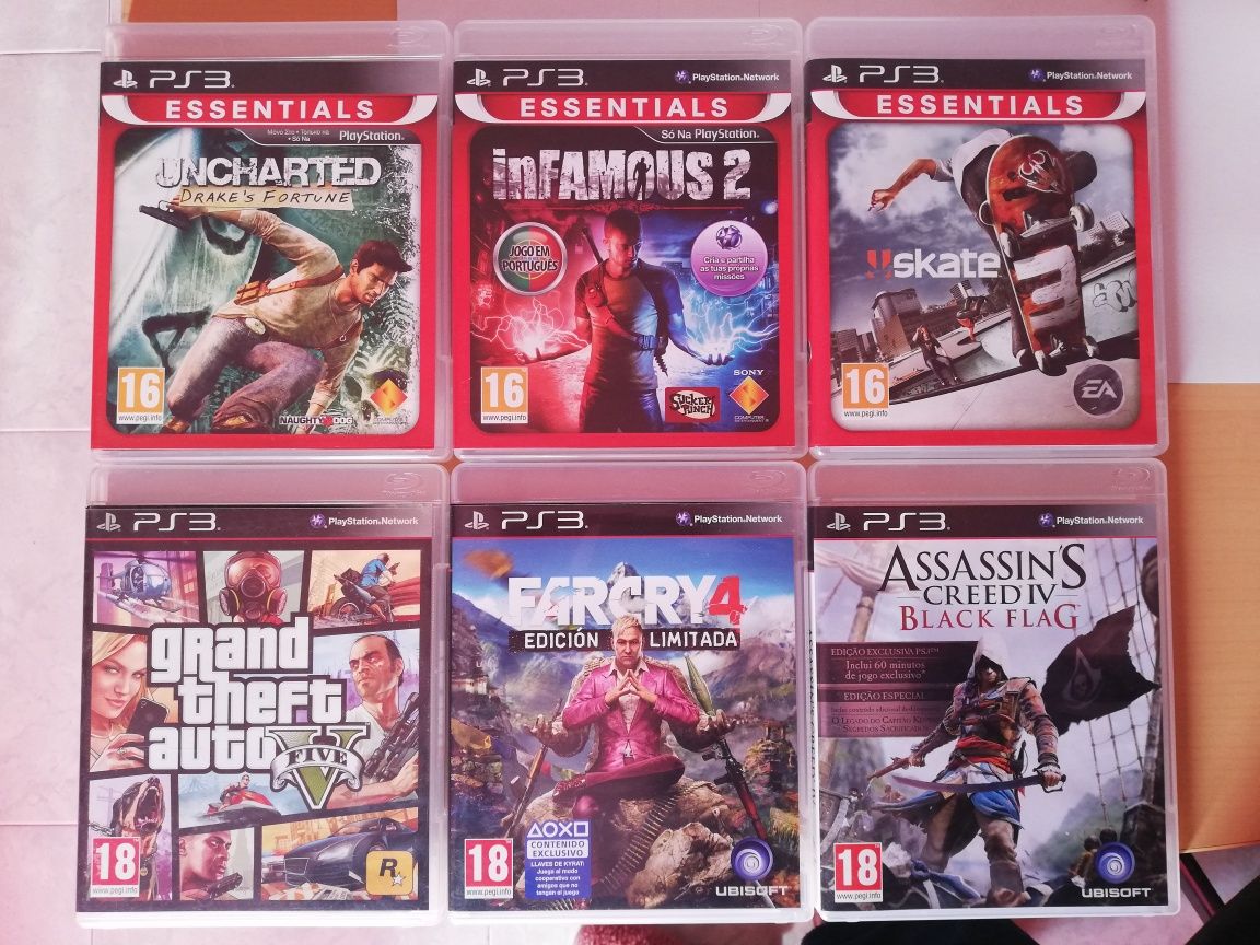 PS3 vários jogos
