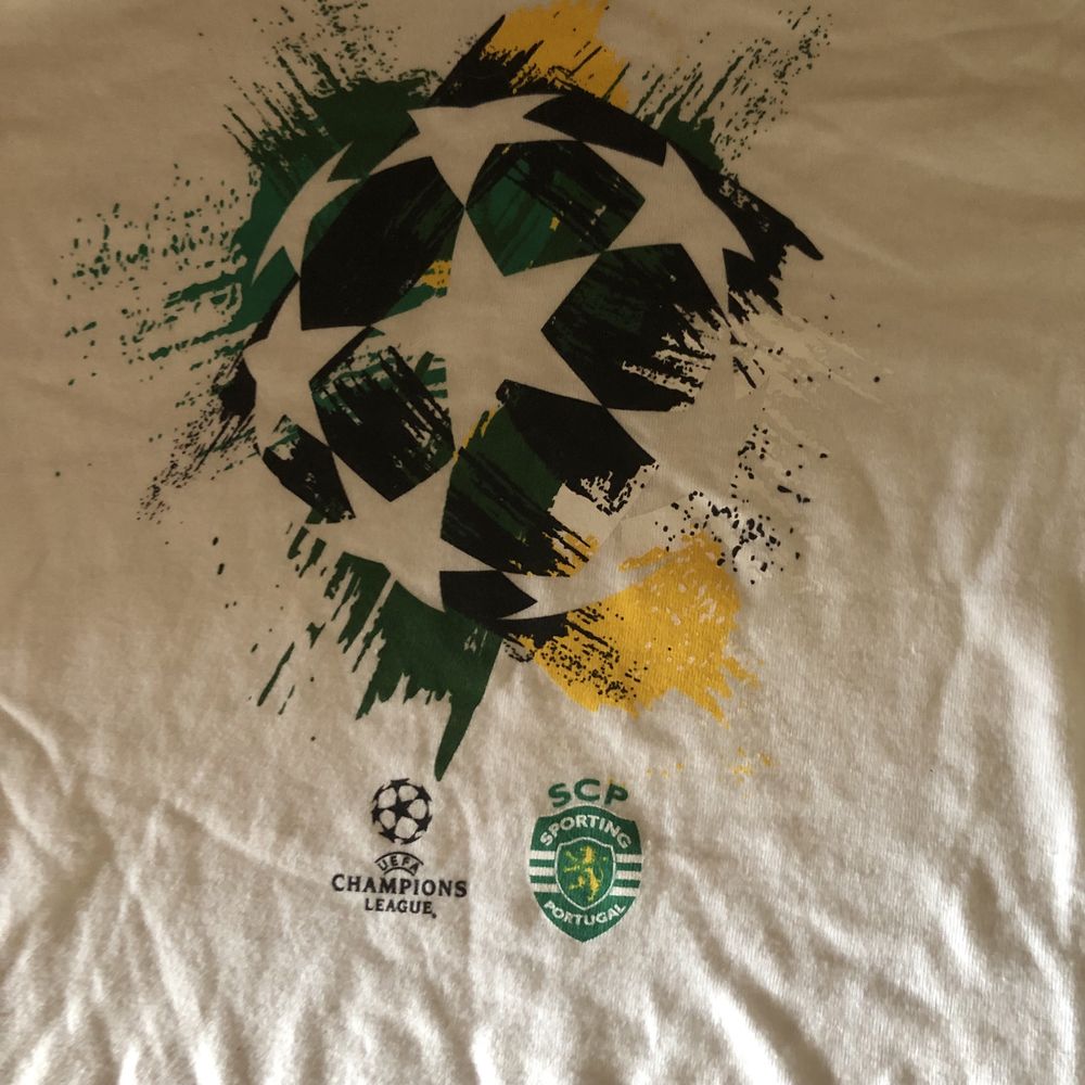 T shirt Sporting Champions League 16Anos