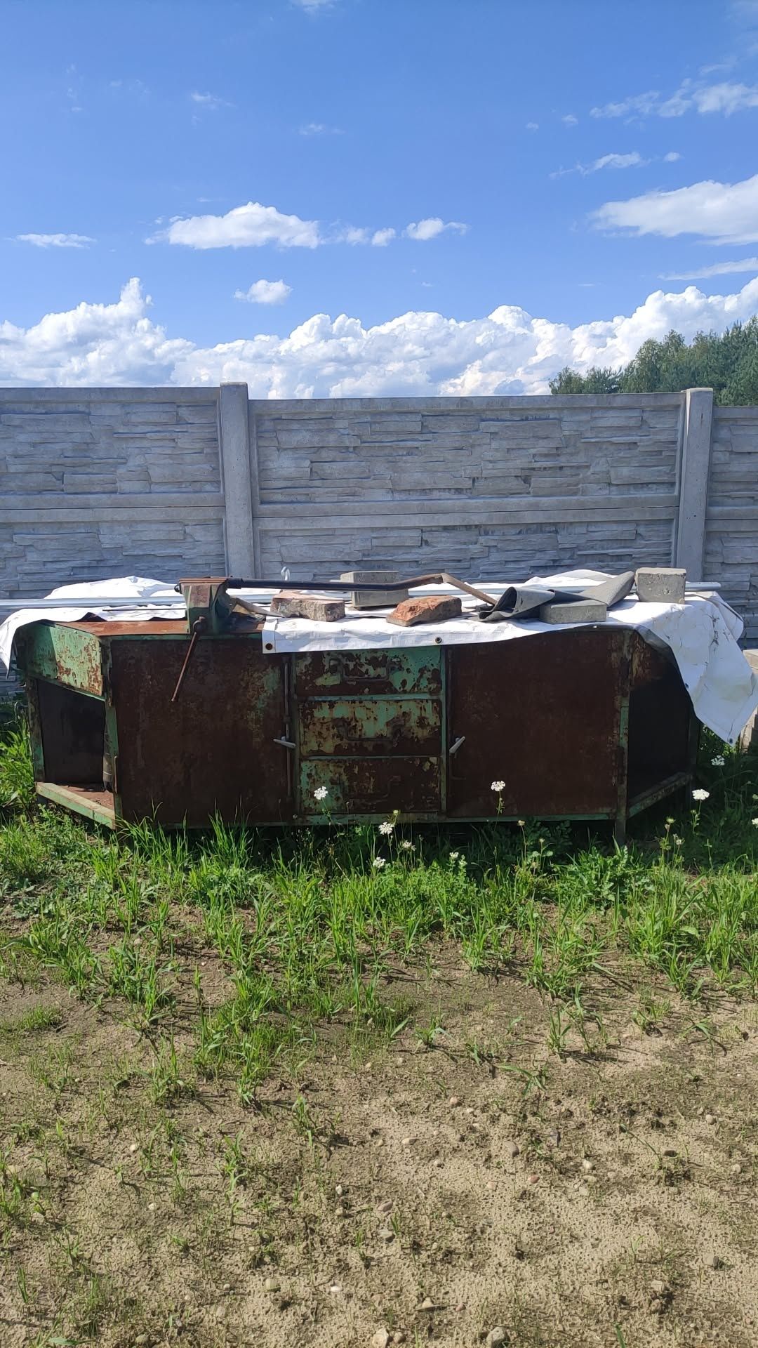Stół warsztowy metalowy