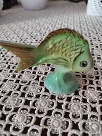 Kolekcjonerska figurka - rybka - sygnowana Hollohaza Węgry