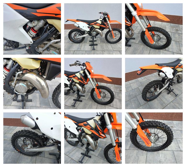 KTM 125 XC-W,  EXC 125  2018 r. DOKUMENTY, transport, raty na oświadcz