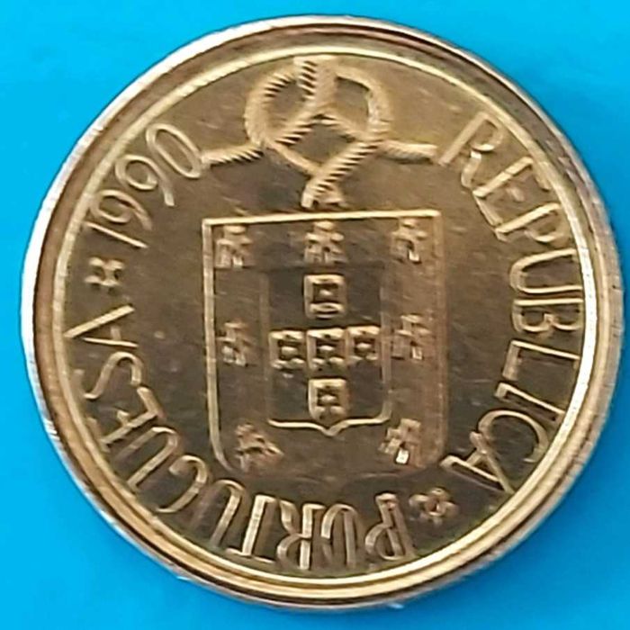 1$00 de 1990 Republica Portuguesa
