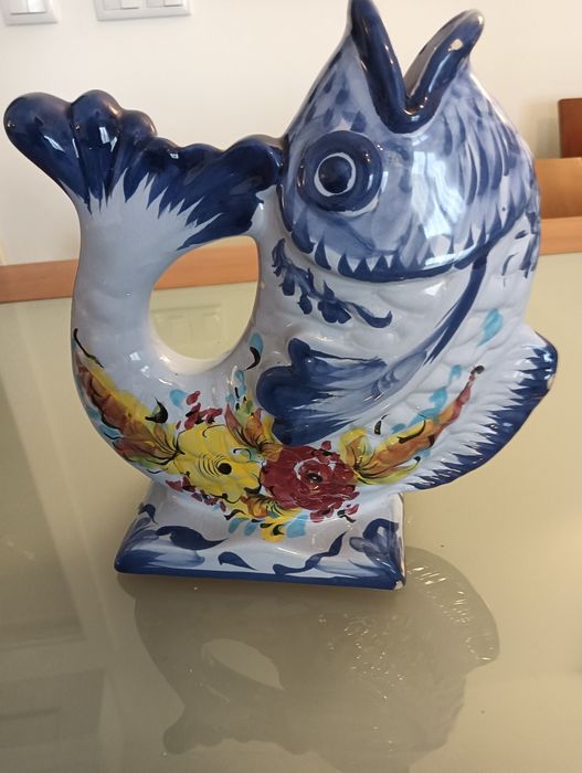 Jarra cerâmica / loiça Muito antiga Vestal - Alcobaça 	Vintage*