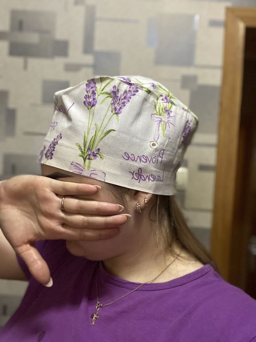 Жіночі медичні шапочки розмір 64 хірургічний верх