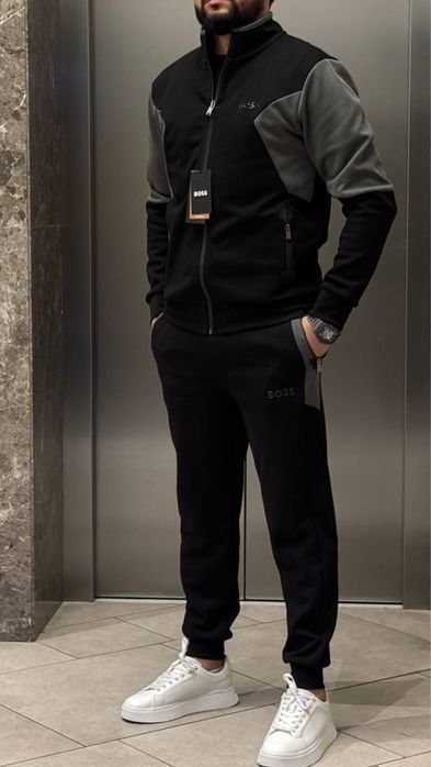 GyCCI Черный брендовый мужской спортивный костюм louis vuitton черный