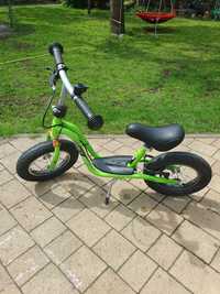 Rowerek biegowy Puky zielony z podestem