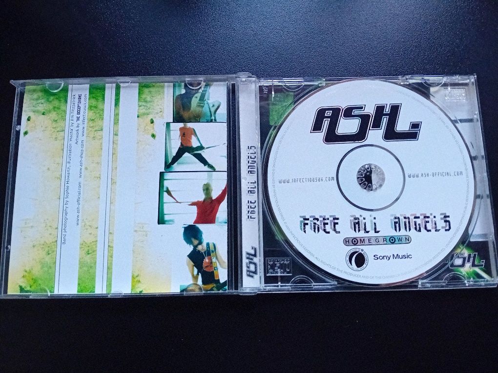 Ash CD Free All Angels 2001 wyd. SONY Asia