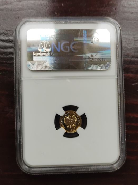 Beatyfikacja Jana Pawła ll 1gr pr 900 Graiding NGC PF 70