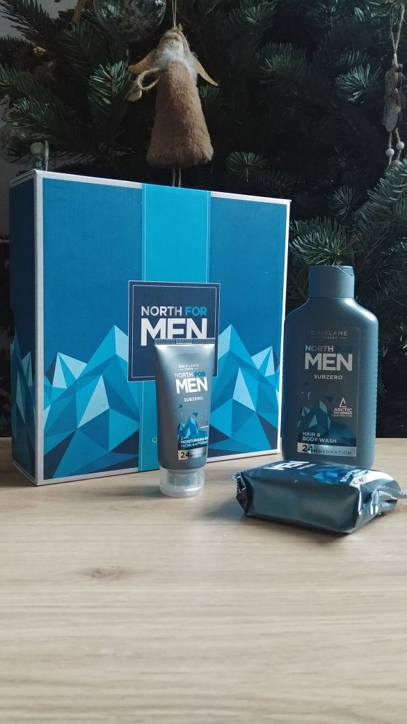 Oriflame Zestaw North for Men SubZero dla niego - pudełko prezentowe