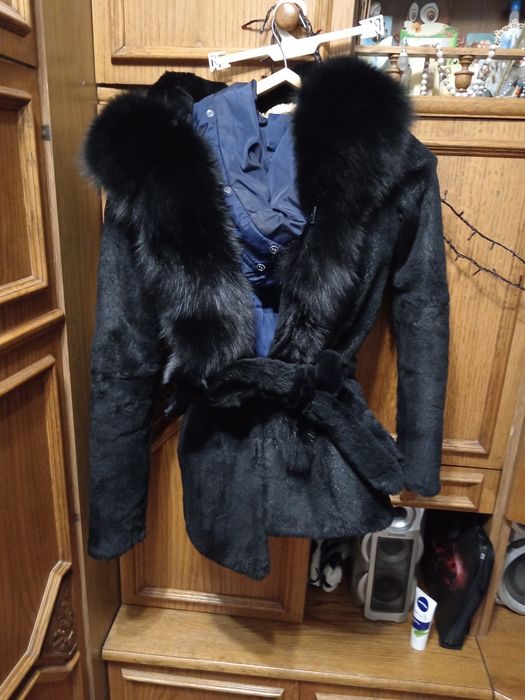 Продам шубу стрижений кролик