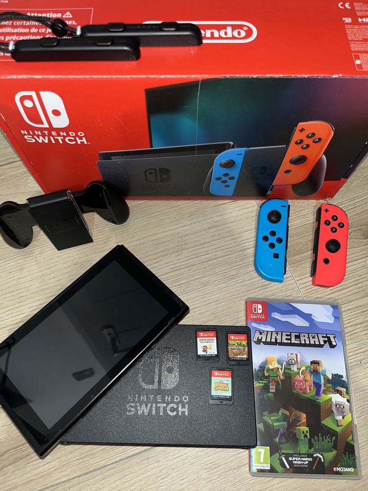 Nintendo Switch plus gry