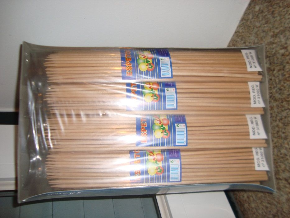 Espetos para espetadas – 23cms (35 unidades)