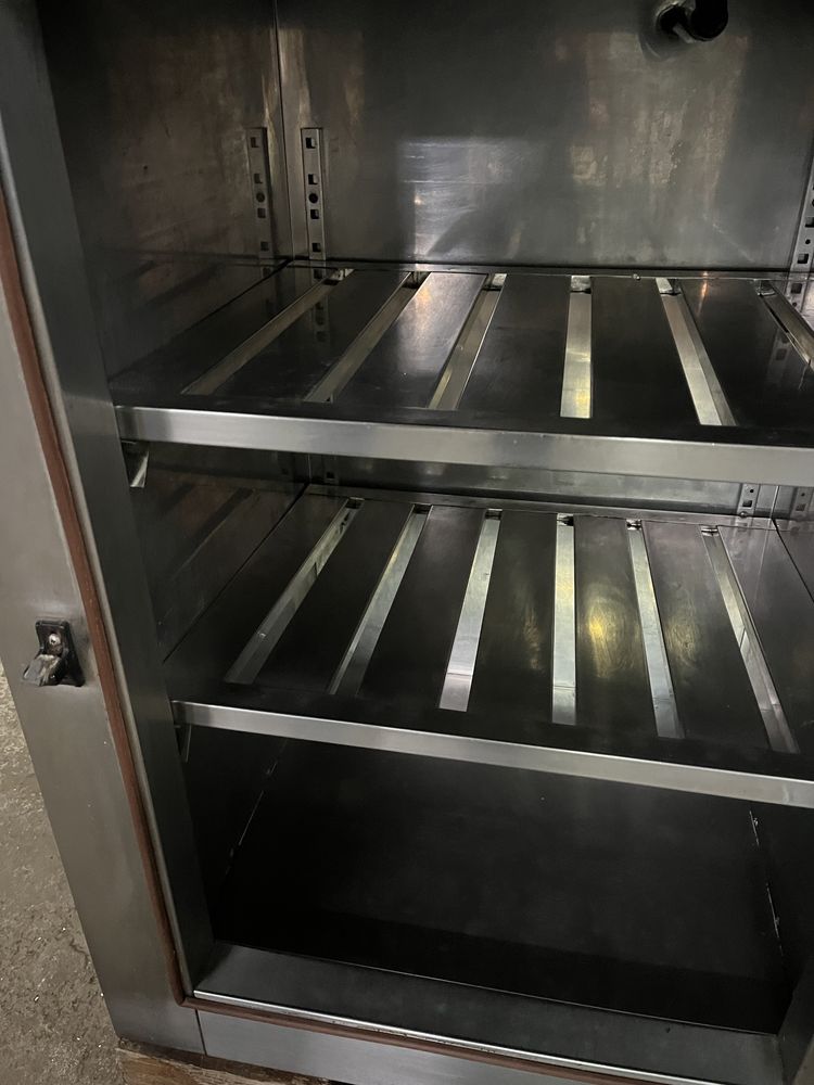 Arca vertical em inox de refrigeração com 1.40mt de altura