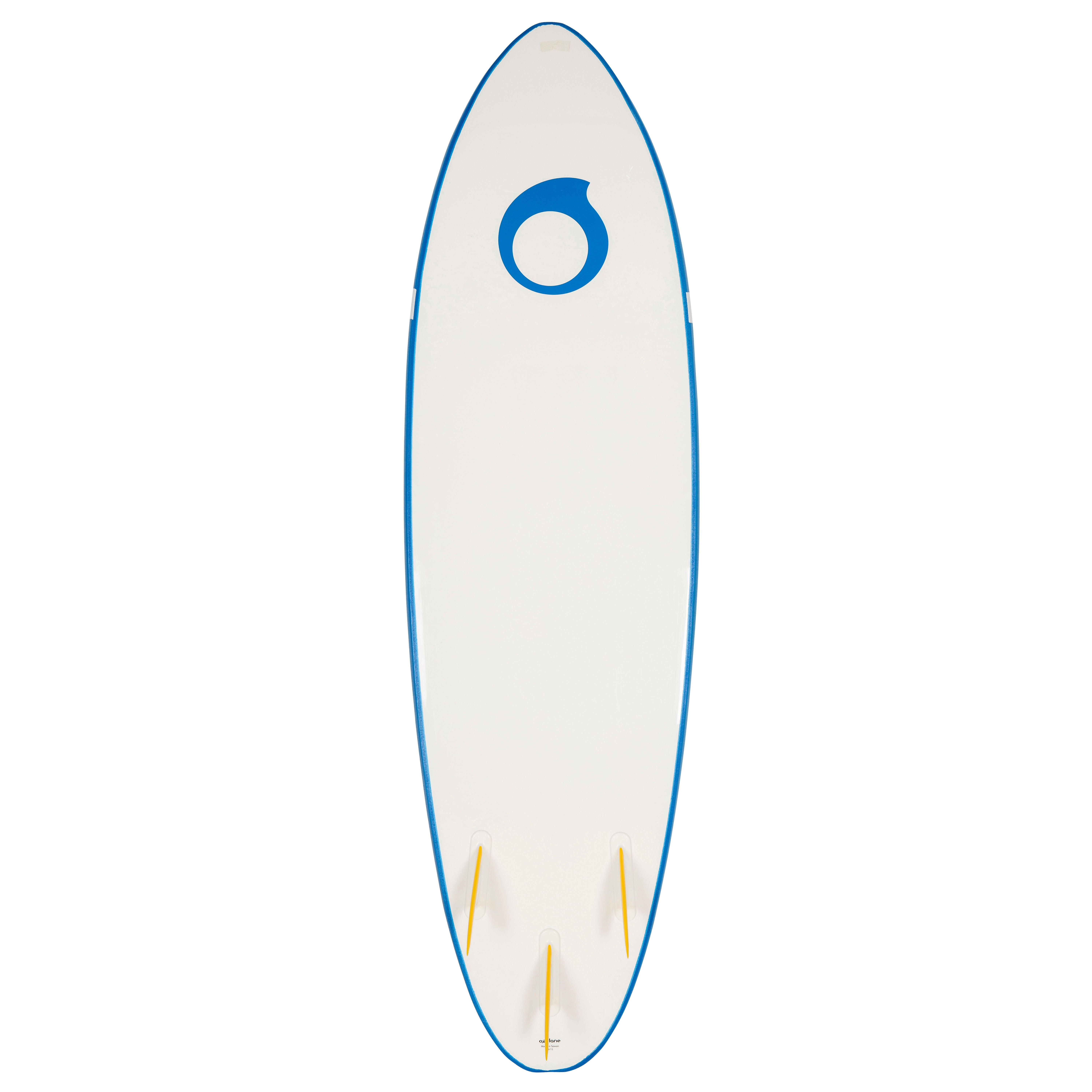 Prancha de SURF 100 espuma 6" fornecida com leash.