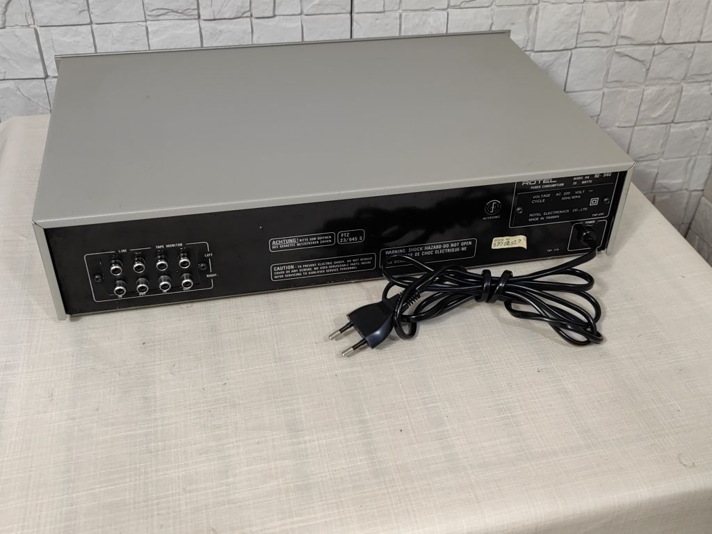 Rotel RE-840 Equalizer vintage