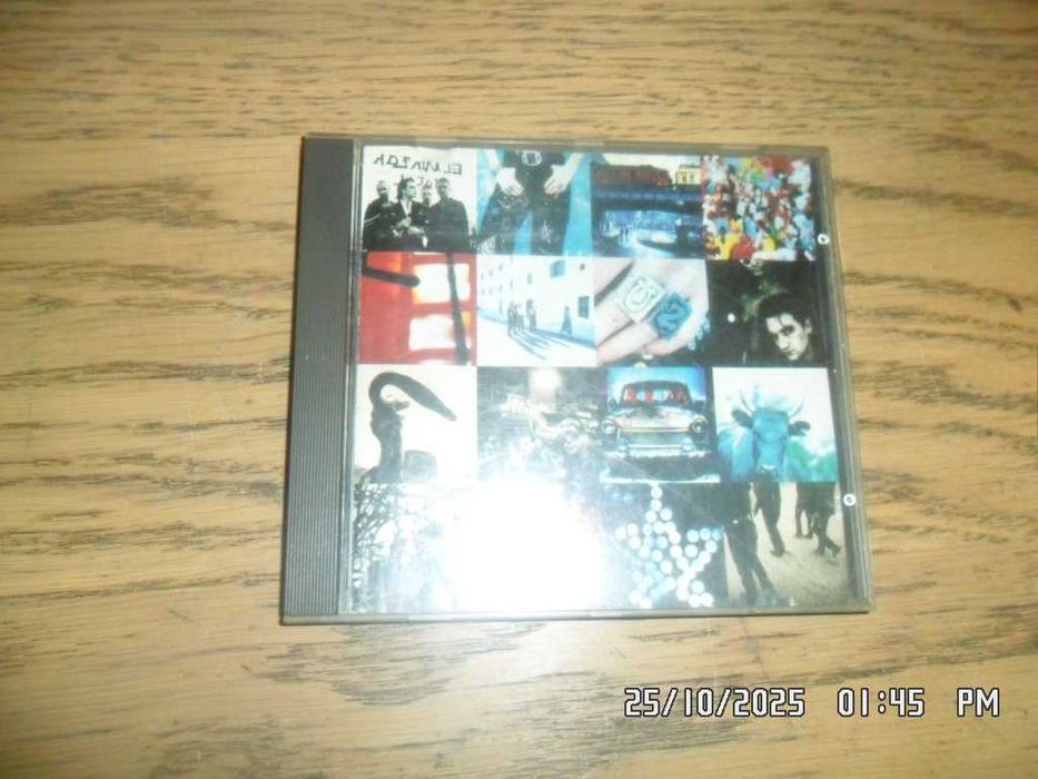 U2 - Achtung Baby. Pudełko z okładką bez orginalnej płyty CD
