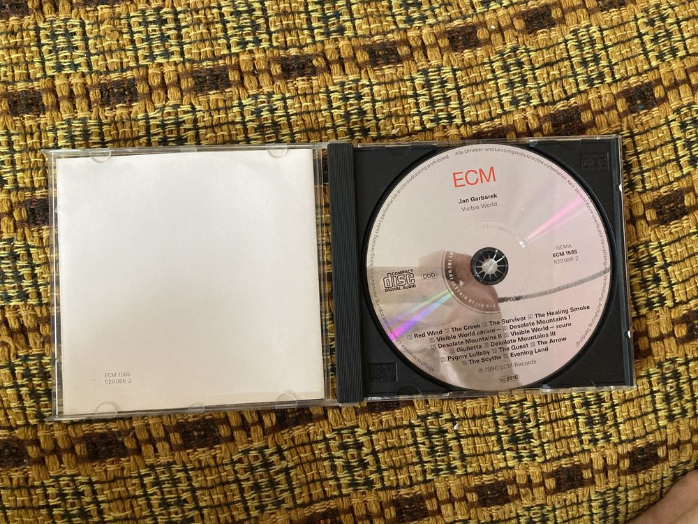 Plyta cd jan garbarek visible world