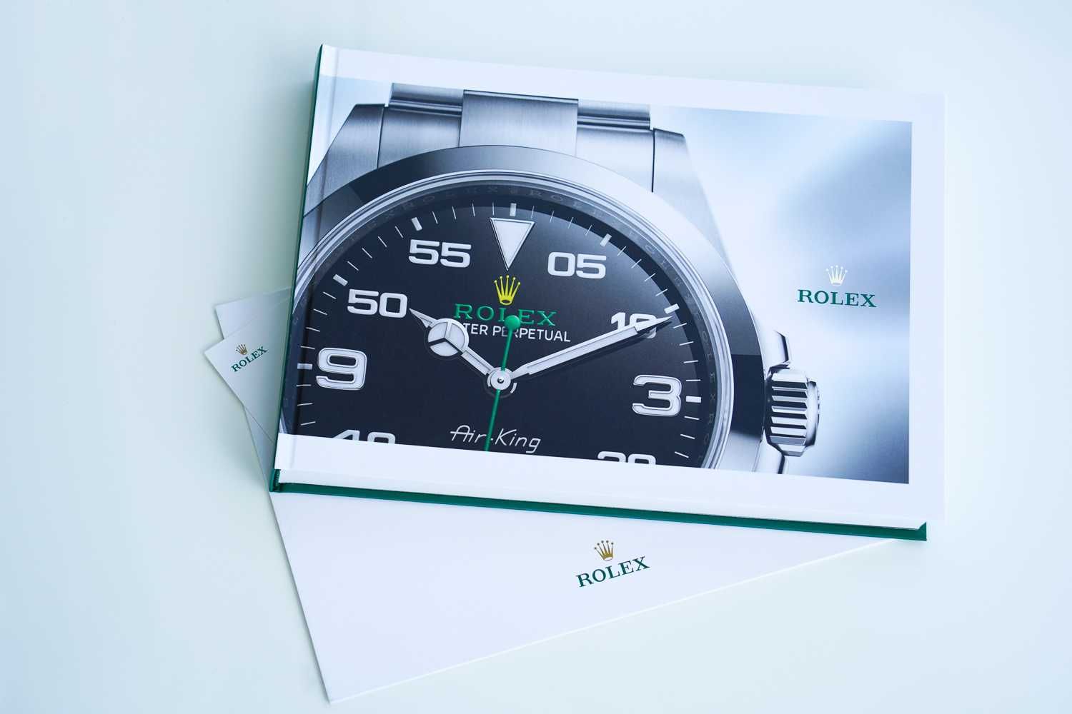 3x Katalog Rolex 2017 do 2023 + Cennik + Wizytówka