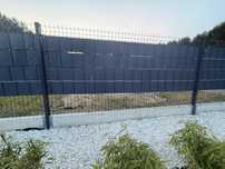 Siatka panelowa, słupki, podmurówka