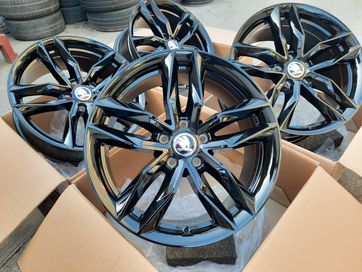 Alufelgi 19 NOWE SKODA 5x112 Karoq Octavia Scout Yeti Superb CZARNE