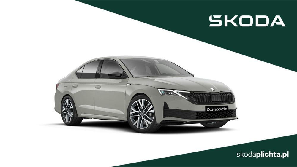 Skoda Octavia OD RĘKI! Sportline 1.5TSI 150KM DSG - Grzana Szyba + Aktywny Tempomat
