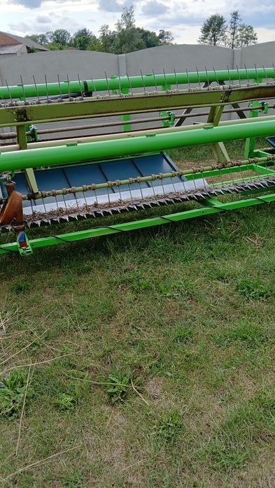 Heder płachtowy do pokosówki kombajnu ciągnika