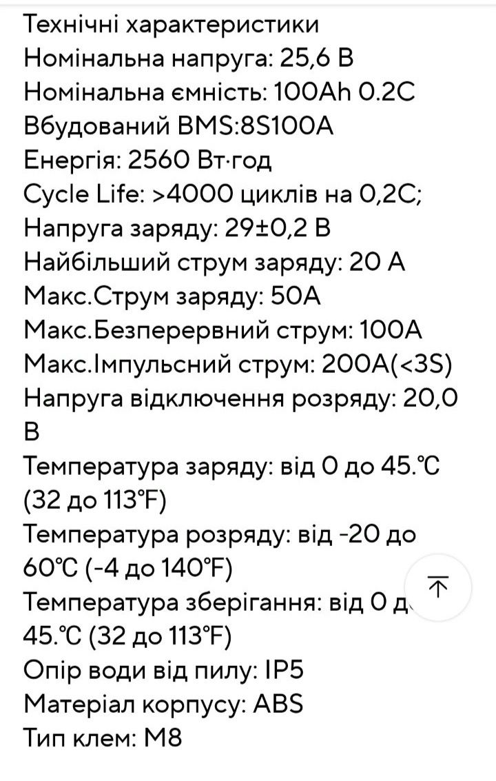 Аккумулятор для инвертора