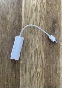 Oryginalna przejściówka Apple USB A Ethernet A1277