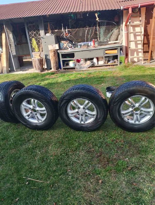 5*130  r16 245 70диски ,резина в сборі ssang yong REXTON