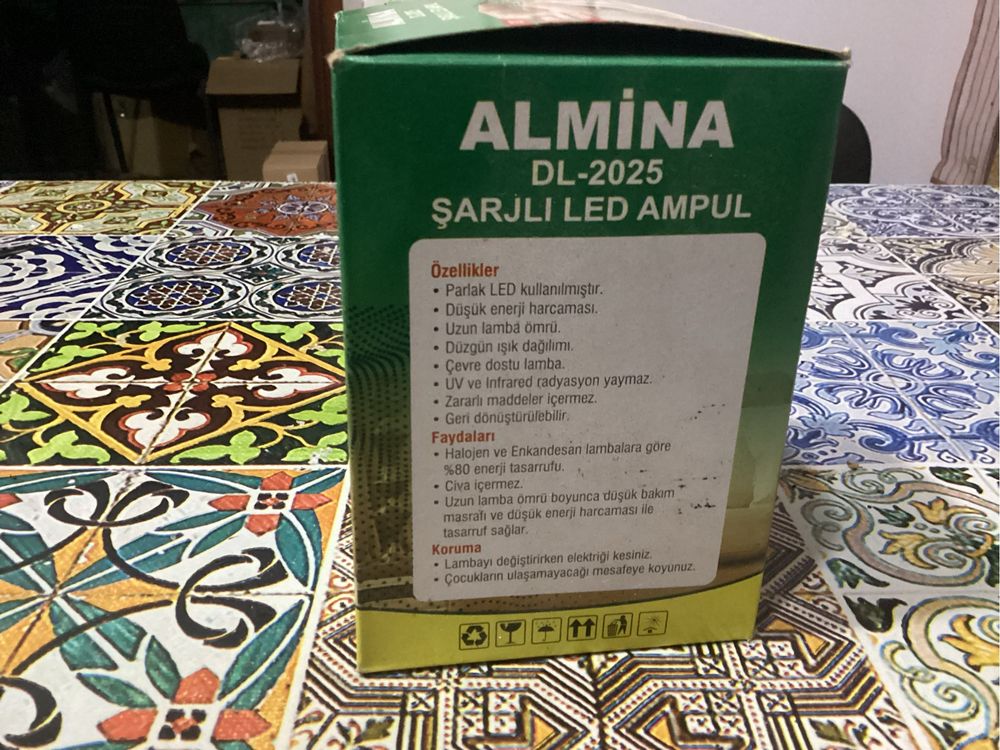 Аварийная лампочка Almina  15 W Турция