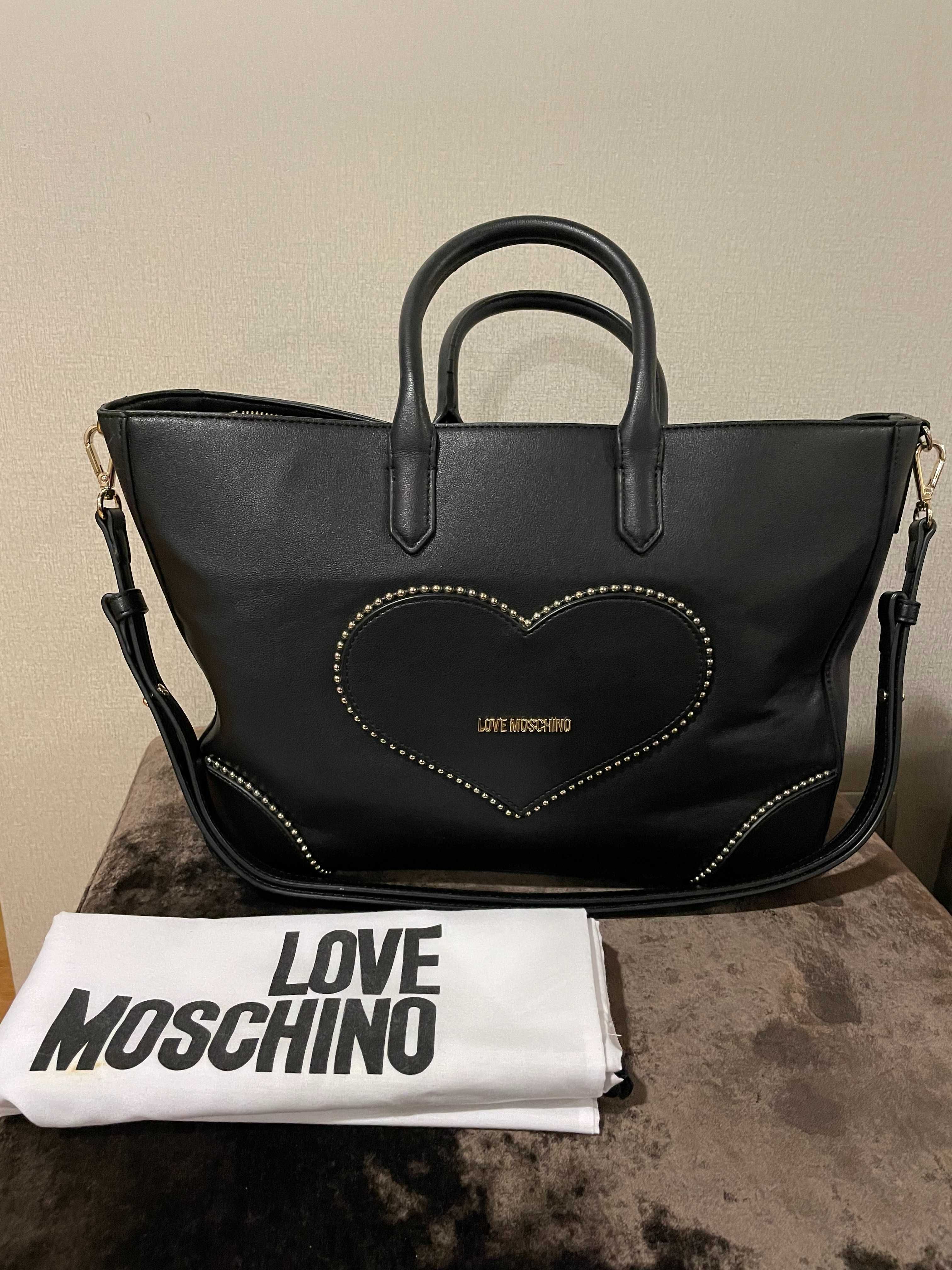 Mala preta Love Moschino (original)