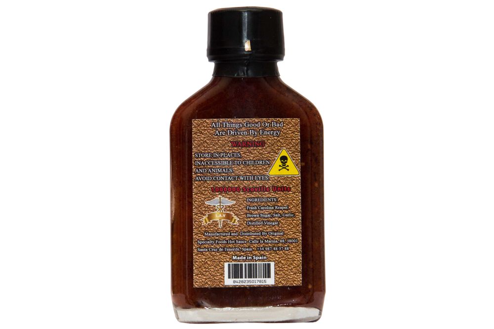 Острый соус 1,000,000 SHU. Carolina Reaper "Chocolate Plague".