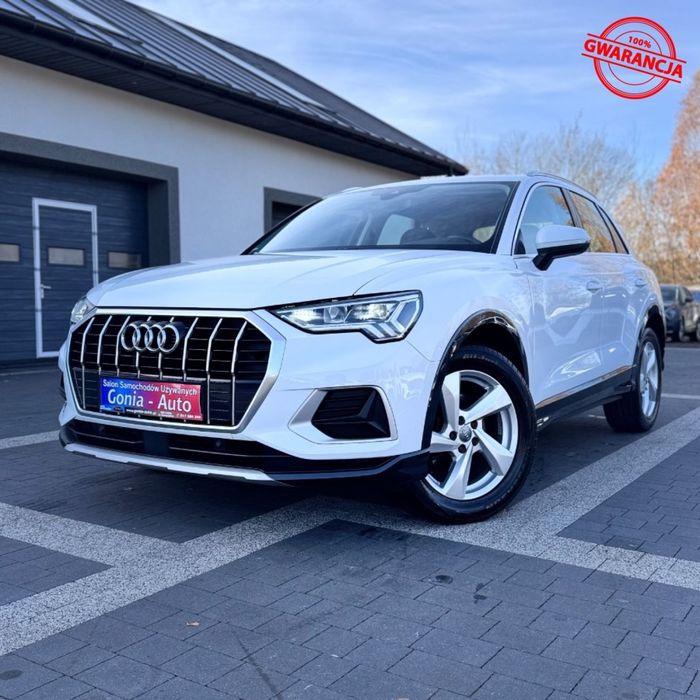 Audi Q3 Gwarancja_Stronic_Niski Oryginalny Przebieg_Biała Piękna !!!