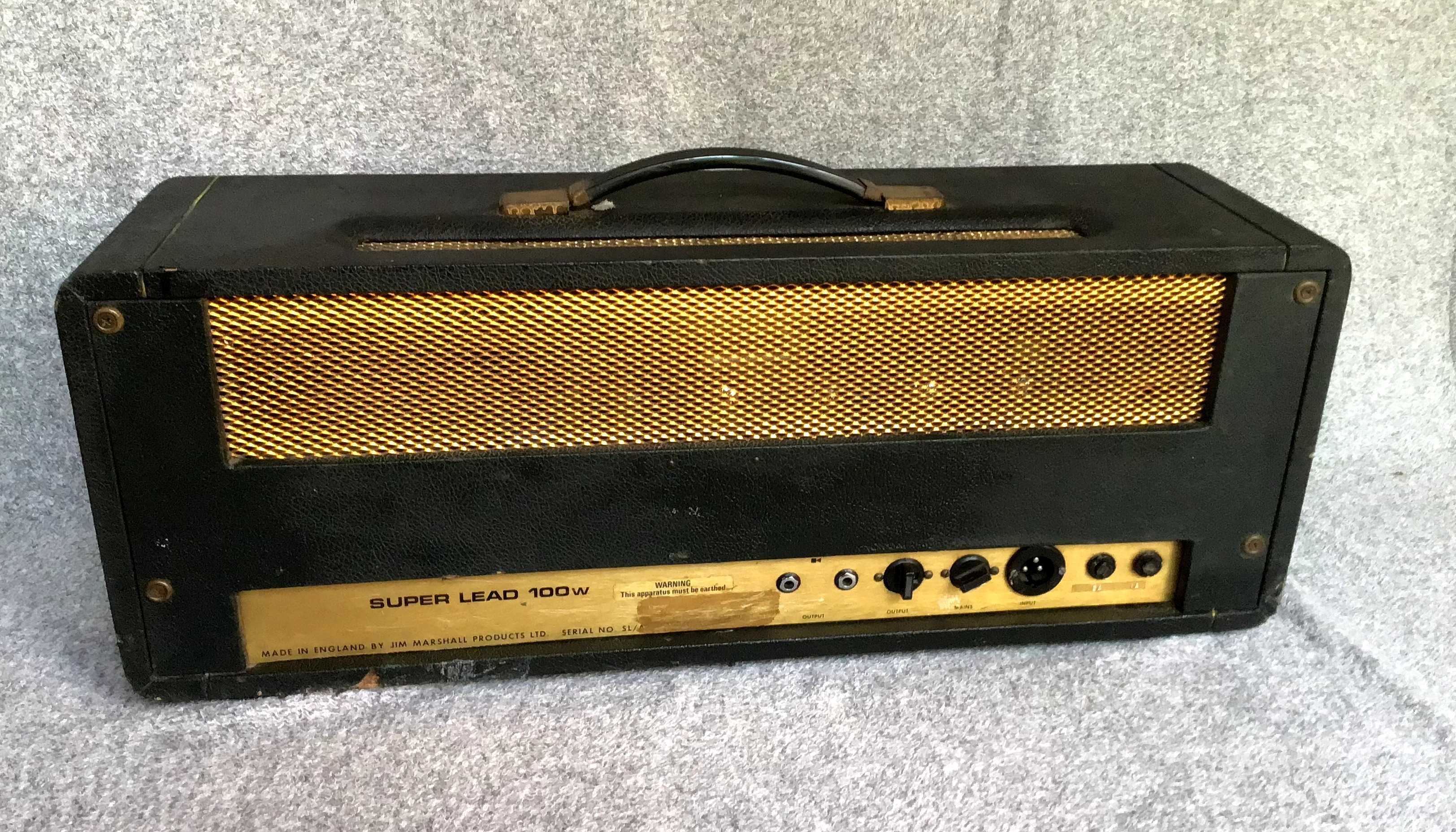 Marshall 1959 Super Lead -legendarny "PLEXI" -vintage lata 70te