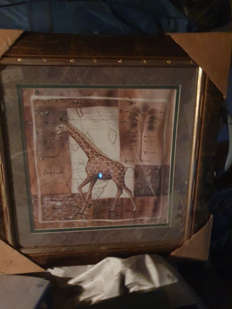 Obraz z Żyrafa antyk
