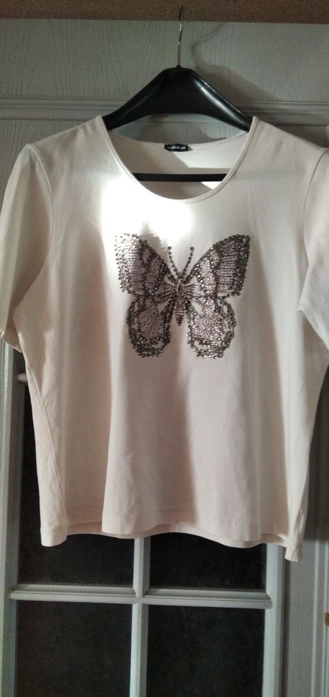 Gerry weber super bluzeczka motylem r. 44