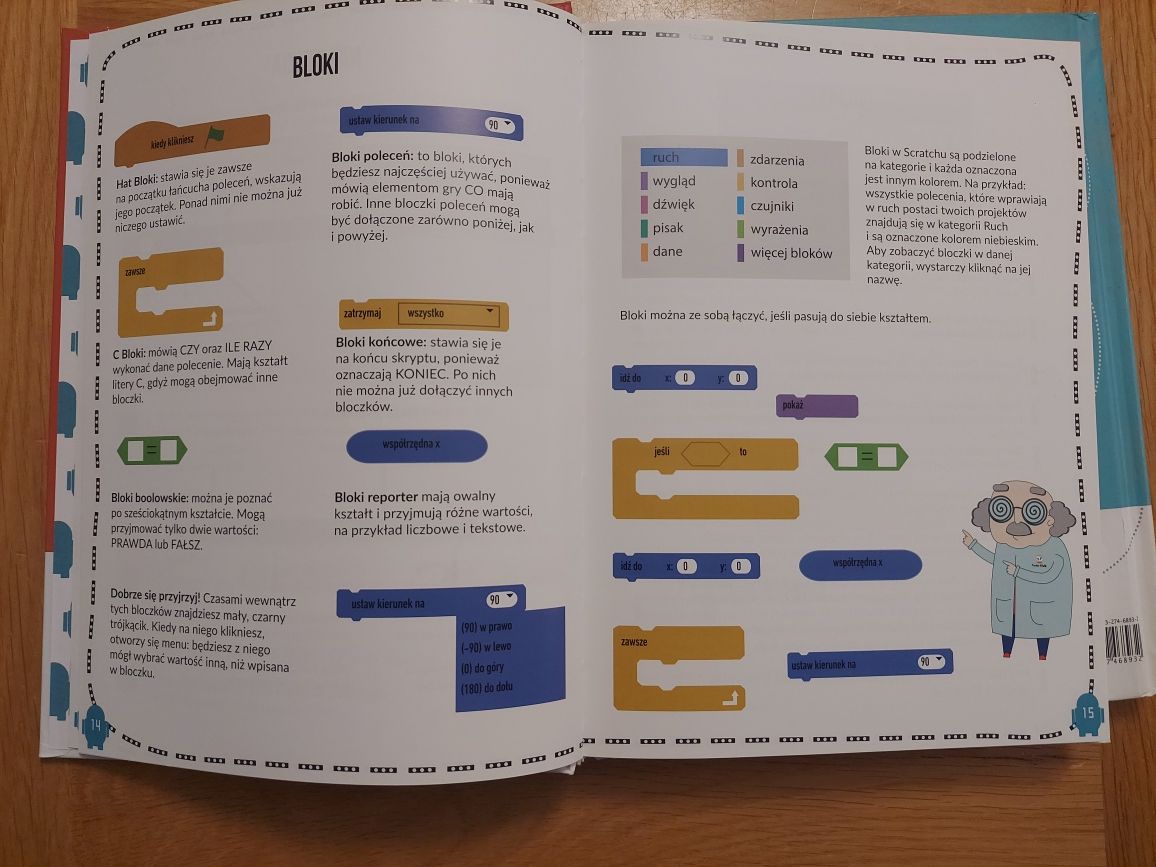 Książki Programowanie dla dzieci Scratch cześć 1 i 2