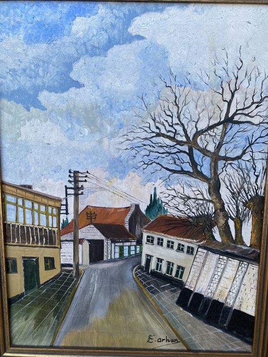 Картина маслом холст