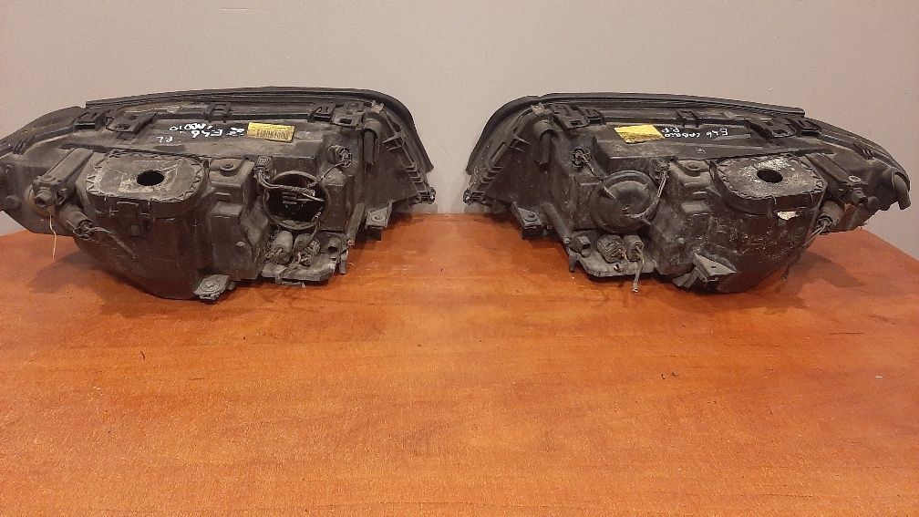 Bmw e46 Lift Cabrio Lampy przód Lewa Prawa Oryginał Ładne