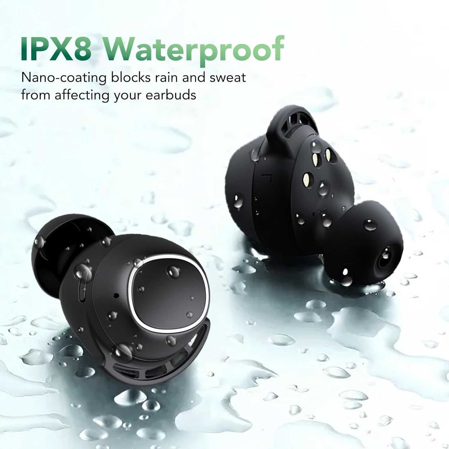 Bezprzewodowe Słuchawki Bluetooth 5.3 z 4 HD HiFi