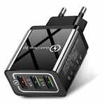 Szybka Ładowarka Sieciowa 3x USB Quick Charge 3.0