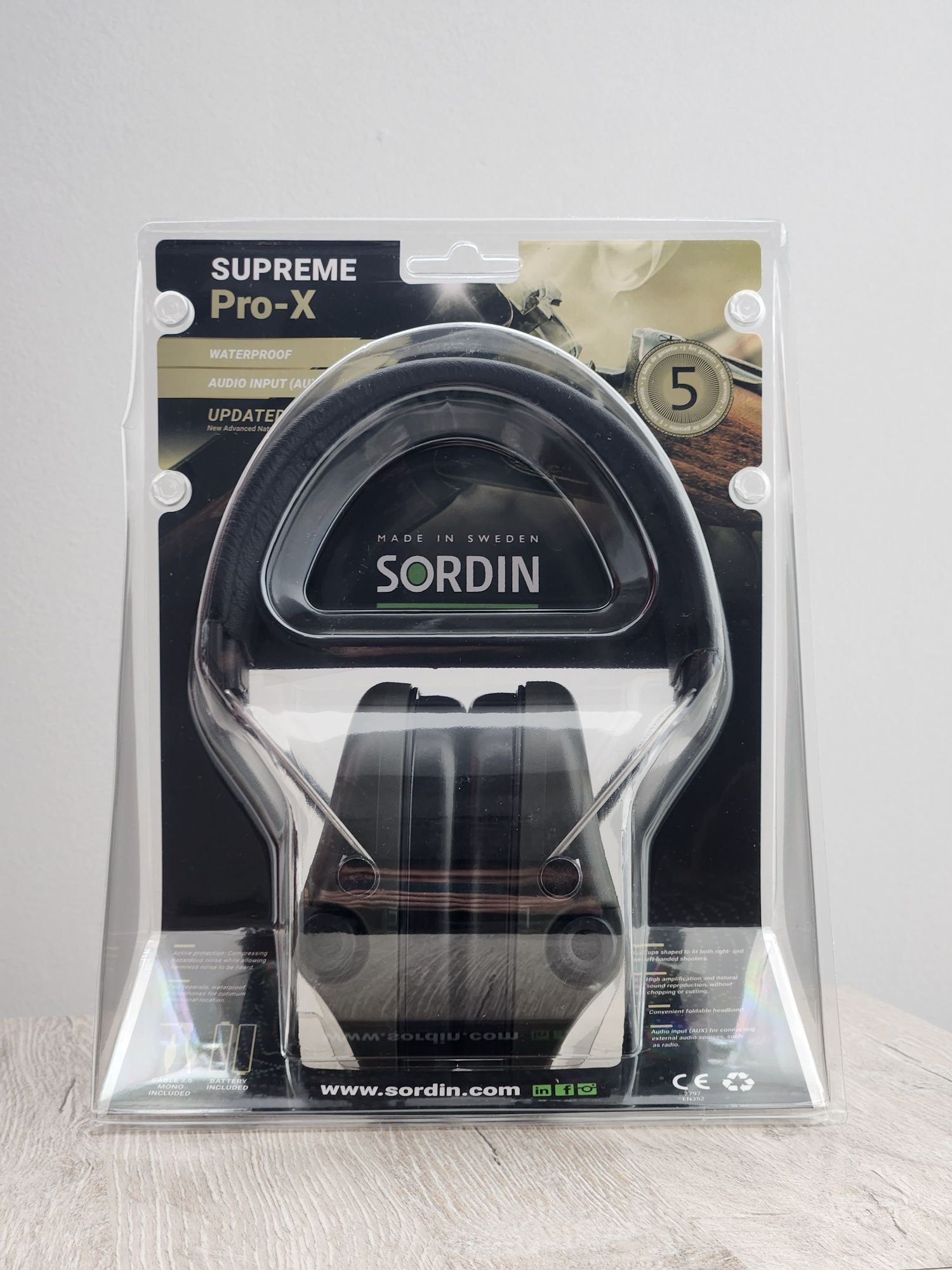 Навушники активні Sordin Supreme Pro X green 4 режима