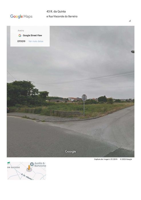 Lote Terreno para Construção em Aradas Aveiro