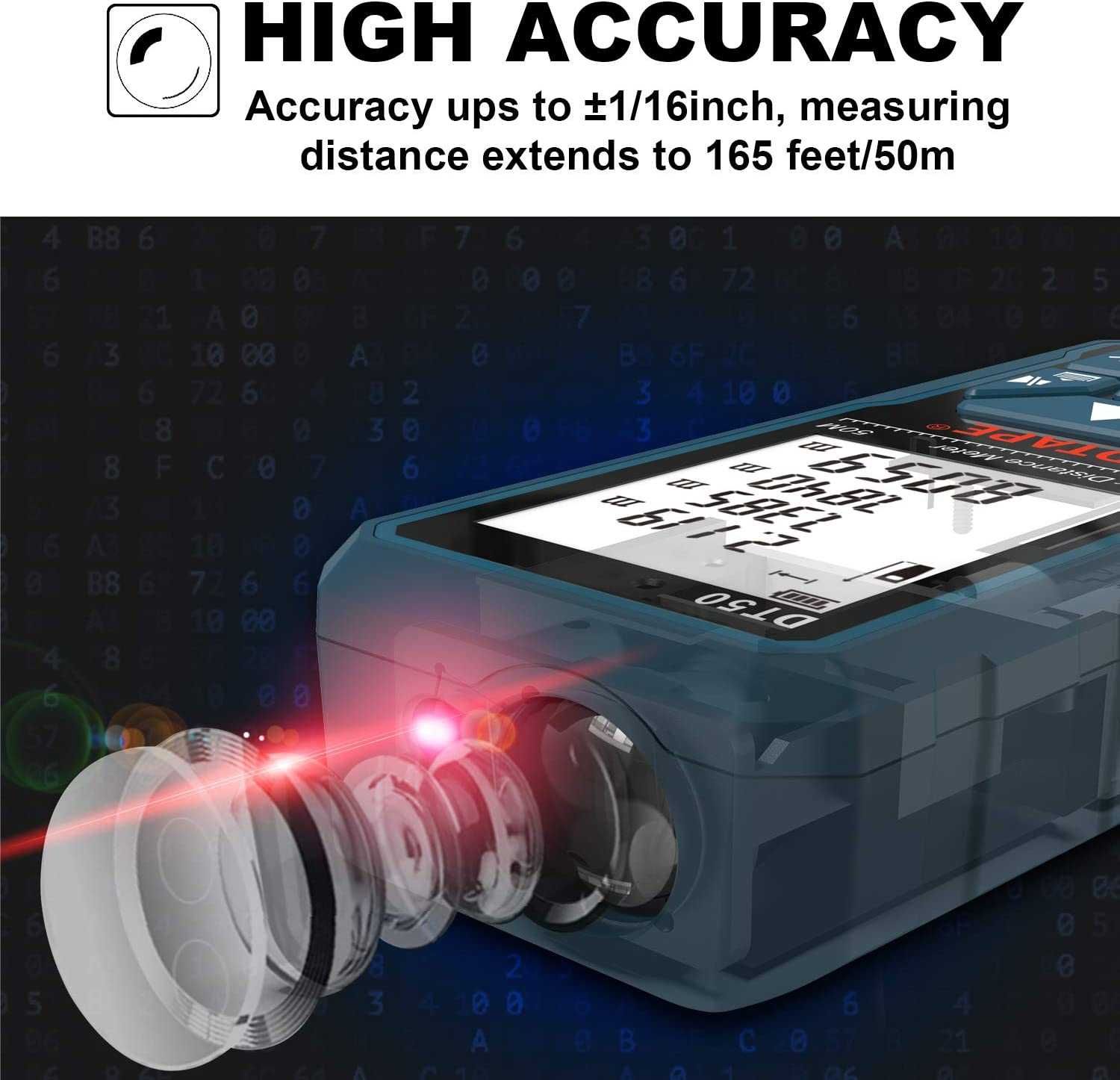 Medidor de distância a laser, medidor de pressão portátil, novo