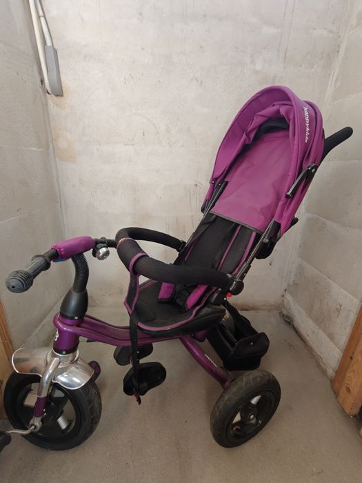 Rowerek trójkołowy z pchaczem happykids